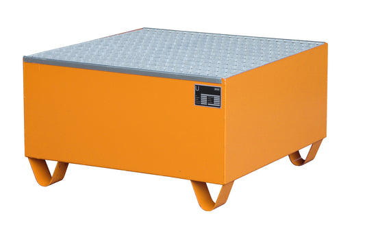 Auffangwanne SERIE 2000 für 200l Fässer gelb