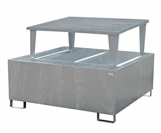 Bauer® Auffangwanne AWA 1000 – 1 x IBC à 1000 l verz.