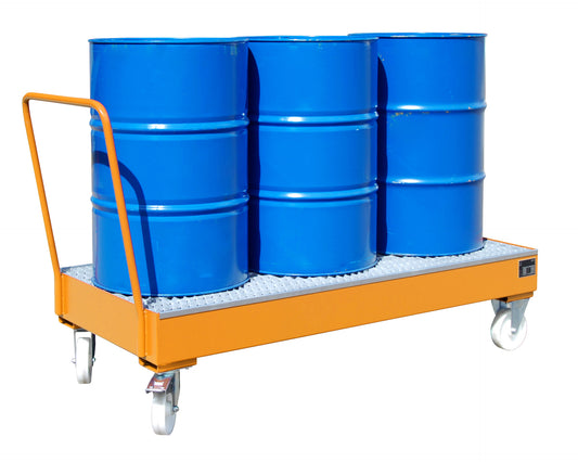 Bauer® Fahrbare Auffangwanne 2050 SR gelb
