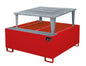 Bauer® Auffangwanne AWA 1000 – 1 x IBC à 1000 l rot