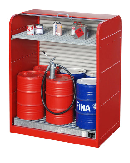 Bauer® Gefahrstoff-Rollladenschrank RSG-2 rot