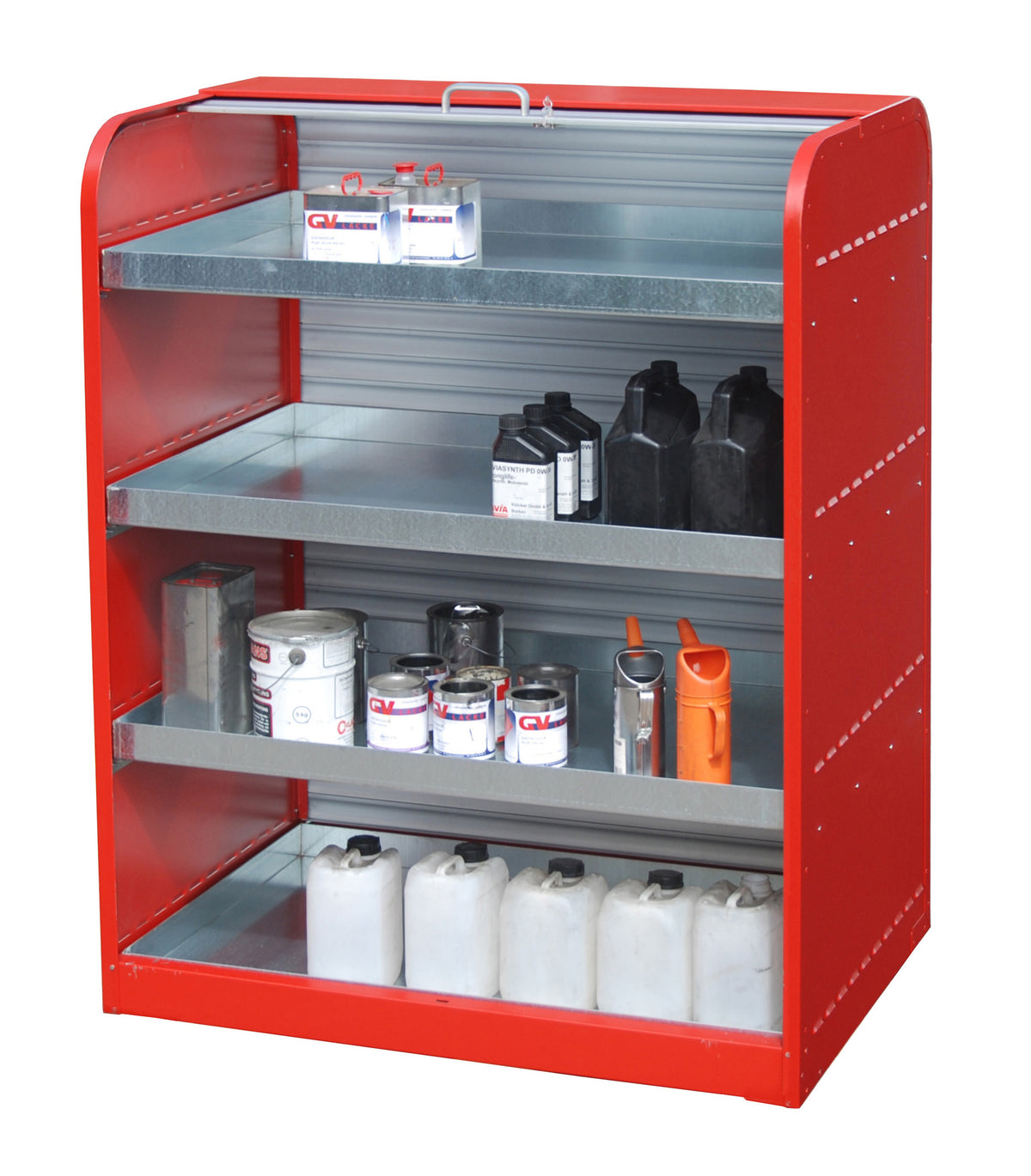 Bauer® Gefahrstoff-Rollladenschrank RSG-4 rot