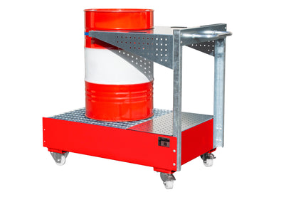 Bauer® Fahrbare Auffangwanne LPW 200-4 rot