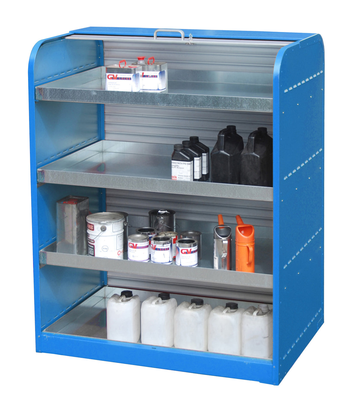 Bauer® Gefahrstoff-Rollladenschrank RSG-4 blau