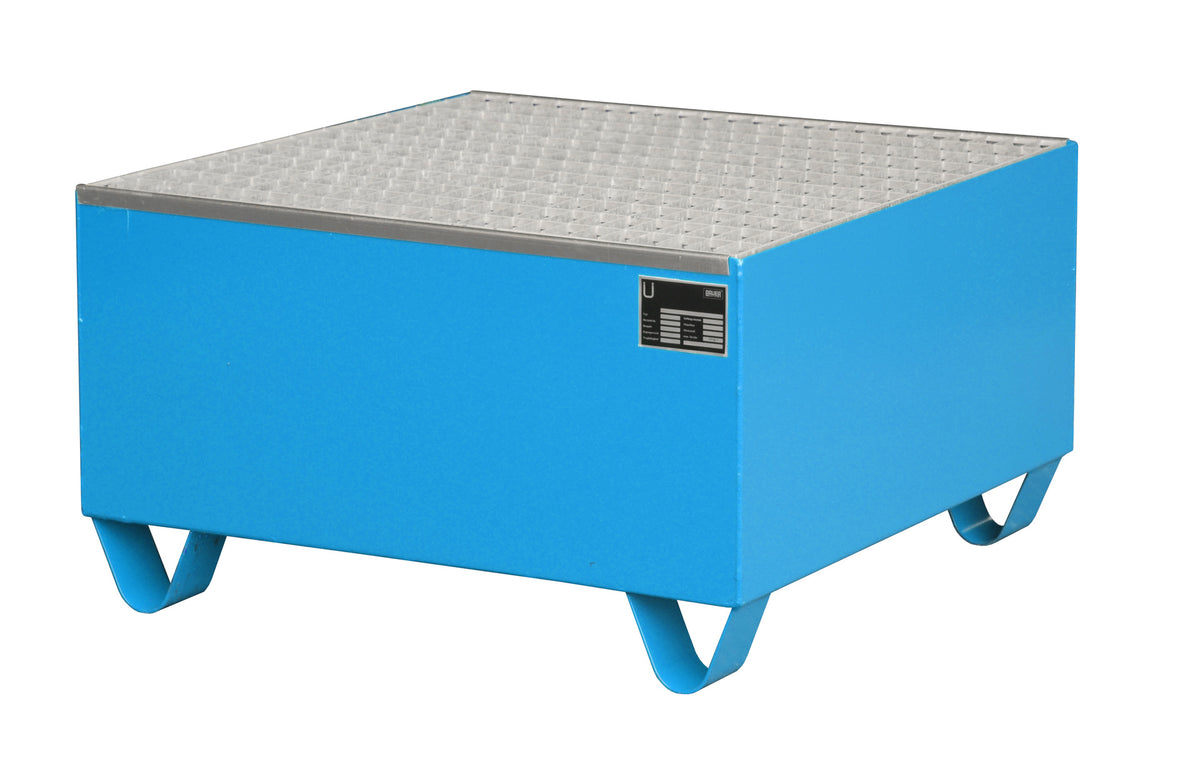 Auffangwanne SERIE 2000 für 200l Fässer blau