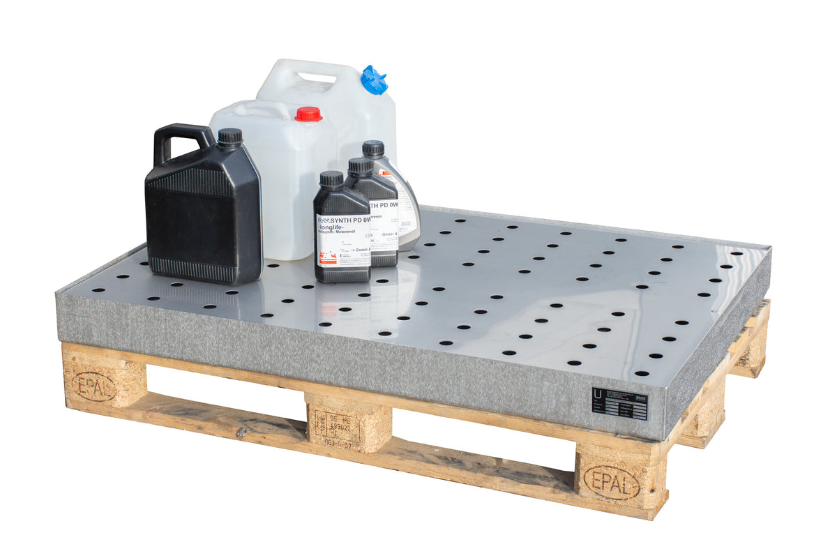 Kleingebindewanne KGW-P 3/M V4A verznkt