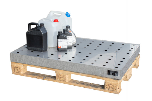 Kleingebindewanne KGW-P 3/M V4A verznkt