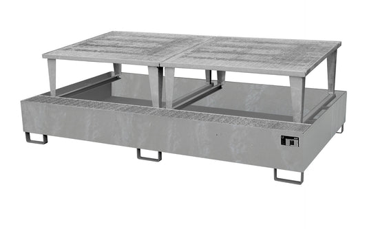 Bauer® Auffangwanne AWA 1000-2 verzinkt