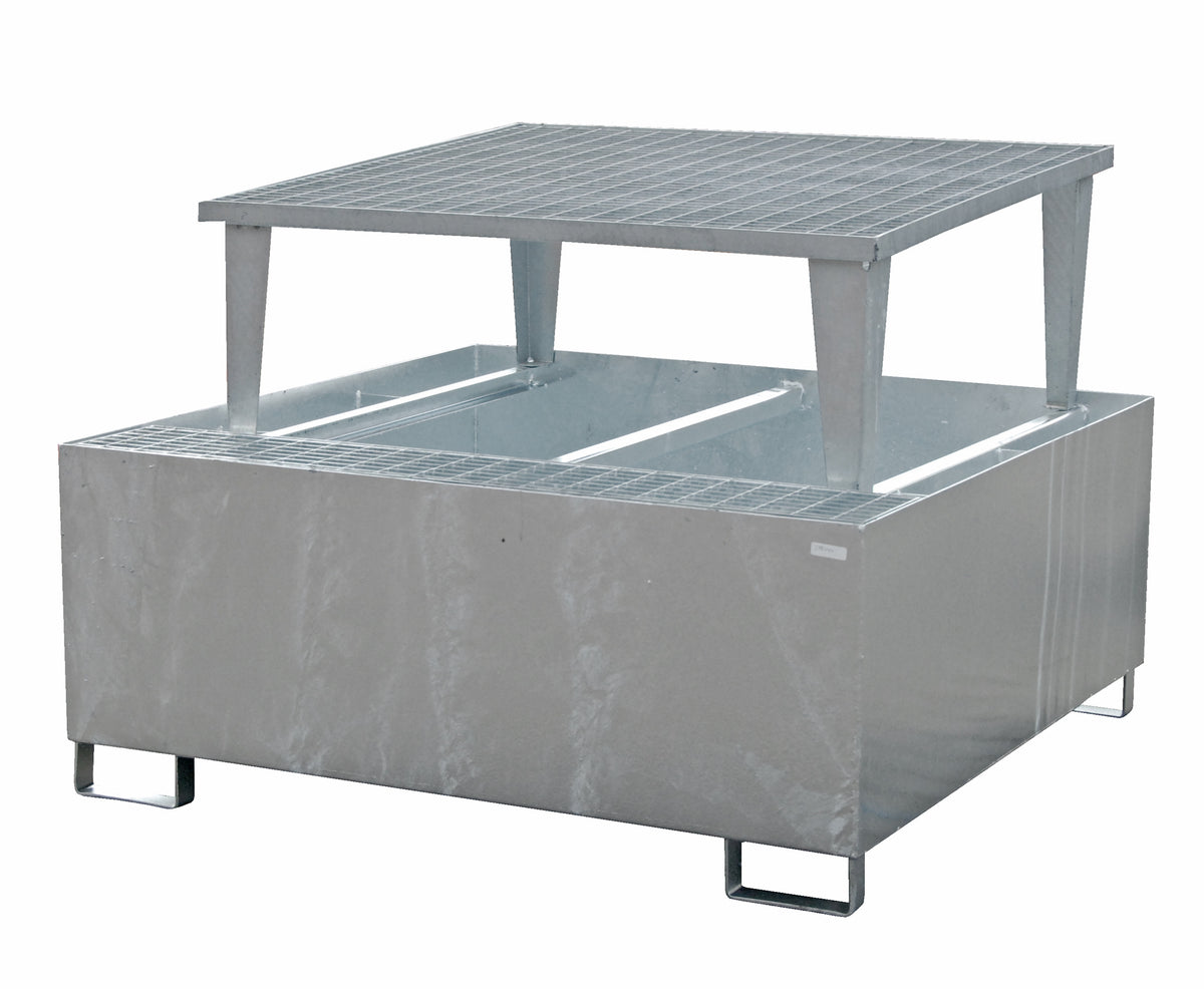 Bauer® Auffangwanne AWA 1000 – 1 x IBC à 1000 l verz.