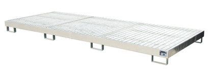 Bauer® Auffangwanne AW 10 – bis 10 x 200-l-Fässer, StawaR-konform
