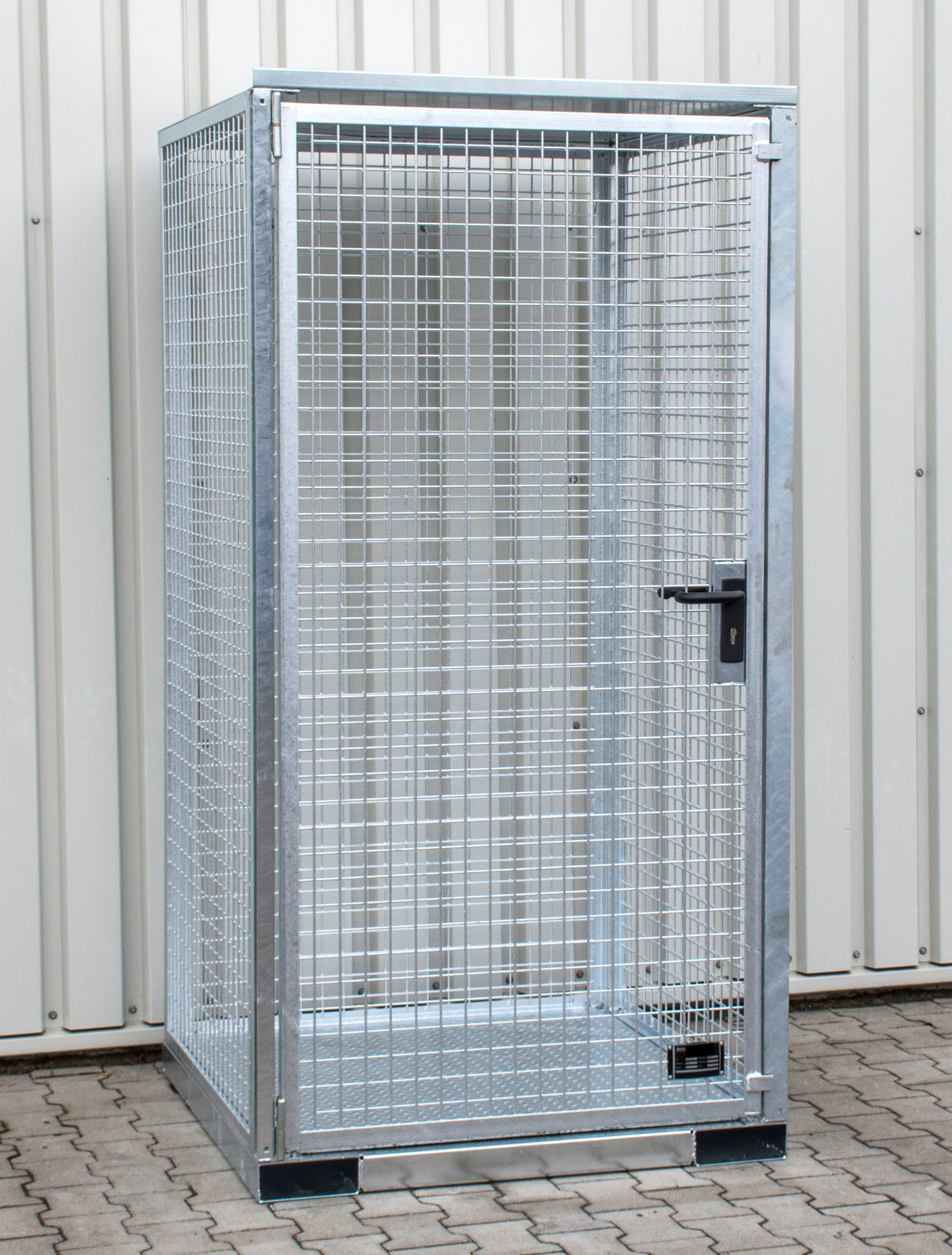 Gasflaschencontainer GFC-E/T M0, feuerverzinkt