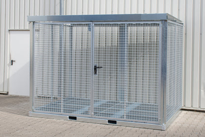 Gasflaschencontainer GFC-E/G M5, feuerverzinkt