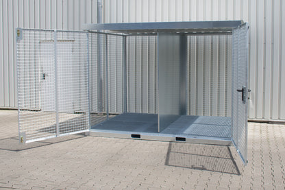 Gasflaschencontainer GFC-E/G M5, feuerverzinkt