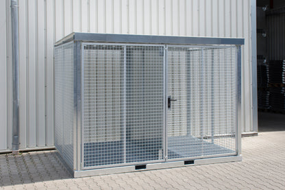 Gasflaschencontainer GFC-E/G M5, feuerverzinkt